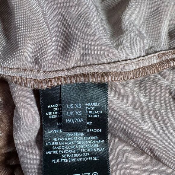 Maeve By Anthropologie Harper Crushed Velvet Tunic Mini Dress Sz XS - Picture 7 of 9